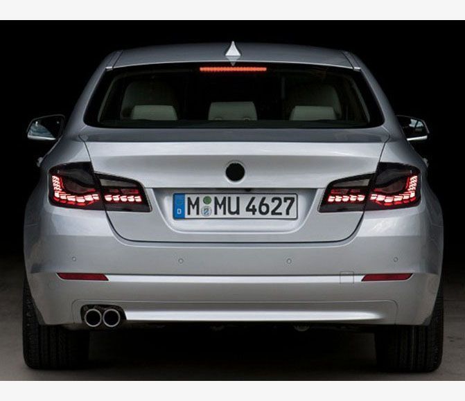 Задние фонари на BMW 5 F10 2010-2016 FULL LED черные Smoke 430400 фото Задние фонари на BMW 5 F10 2010-2016 FULL LED черные Smoke 430400 фото