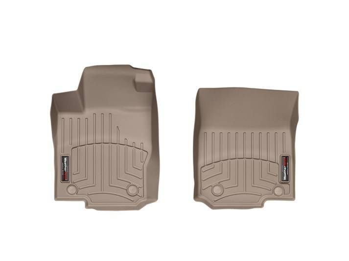 3D коврики для Mercedes GL, GLS-class X166, M, GLE-class W166 2012- бежевые передние WeatherTech 454011 46614 фото