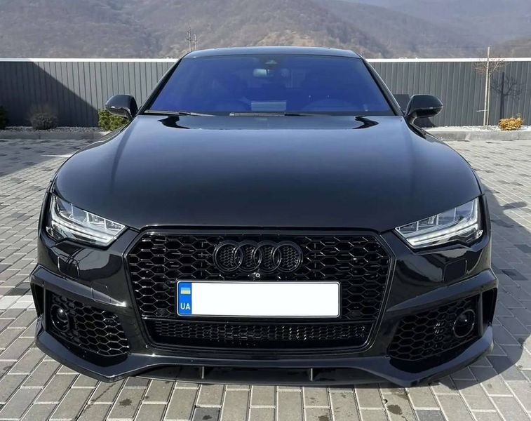 Передний бампер на Audi A7 2014-2017 в стиле RS7 Quattro 429862 фото