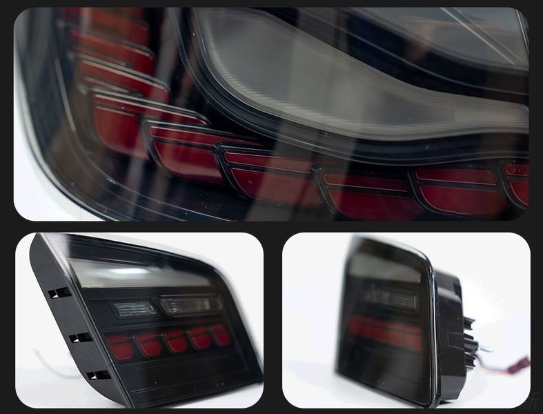Задние фонари на BMW 5 F10 2010-2016 FULL LED черные Smoke 430400 фото Задние фонари на BMW 5 F10 2010-2016 FULL LED черные Smoke 430400 фото