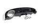 Диффузор (заднего бампера) Black Silver/Chrome Pipe (в стиле RS7) на Audi A7 2010-2014 429700 фото 2