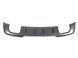 Диффузор (заднего бампера) Silver (в стиле S3 00-00) Hatchback S-Line на Audi A3 2016-2020 427806 фото 4