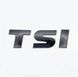 Автологотип шильдик эмблема надпись Volkswagen TSI черный на крышку багажника 418632 фото 1