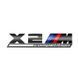 Автологотип емблема напис BMW X2M Competition Black Shadow Edition чорний глянець 401644 фото 1