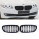 Решетка радиатора на BMW 5 F10, F11 2010-2017 Black 240918 фото 2