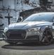 Автологотип черная эмблема Audi A5 2016- Black Edition в решетку радиатора 8T0853605 232872 фото 3