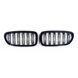 Решетка радиатора на BMW 5 F10, F11 2010-2017 Black 240918 фото 3