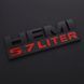 Автологотип шильдик эмблема Hemi 5.7 Liter black 68247898AA 364559 фото 3