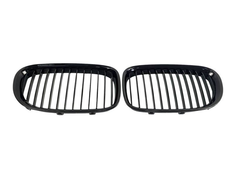 Решітка радіатора на BMW 7 F01, F02 2008-2015 Black V2 428989 фото