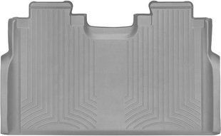 3D килимки для Ford F-150 2014-2020, 2021- SuperCrew сірі задні Bench Seating WeatherTech 466974 141620 фото