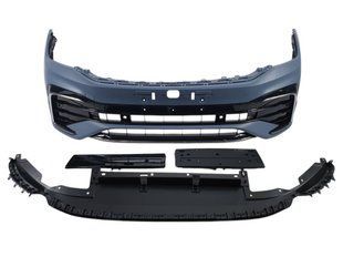 Передний бампер на Volkswagen Tiguan 2020-2023 в стиле R-Line 428725 фото