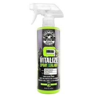 Спрей очищающий и защитный для кузова Chemical Guys Carbon Flex Vitalize Quick Detail Spray and Sealant Ceramic Coating Booster 473мл 408737 фото