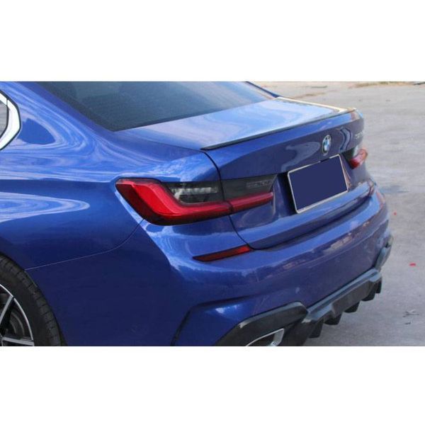 Карбоновый спойлер на машину BMW 3 G20 2018-в стиле M3 429464 фото