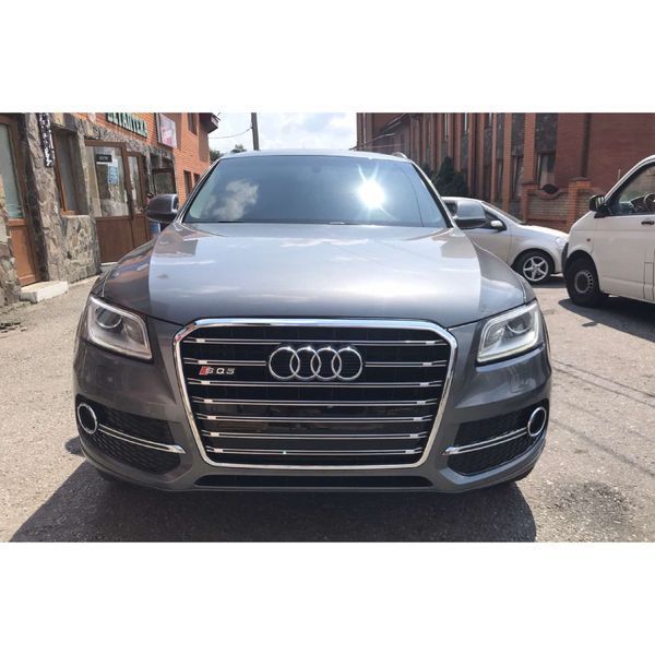 Решітка радіатора на Audi Q5 2012-2016 стиль SQ5 Chrome Black 240961 фото