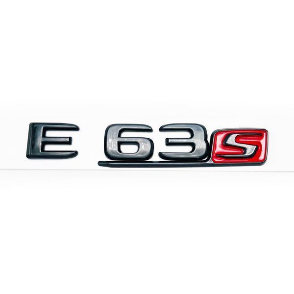 Автологотип шильдик эмблема надпись Mercedes E63s black red глянец 414139 фото Автологотип шильдик эмблема надпись Mercedes E63s black red глянец 414139 фото
