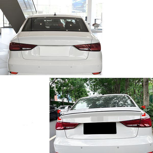 Спойлер на Audi A3 2012-2018 чорний глянець 352435 фото