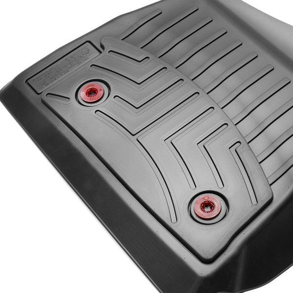 3D коврики для Hyundai Santa Fe 2021- черные передние WeatherTech 4416561 261001 фото