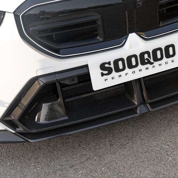 Решетки в бампер ( Карбон ) V2 на BMW M5 G90 / G99 2024-2026 года 522417 фото
