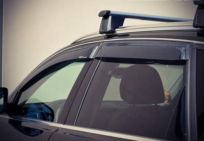 Дефлектори вікон для Audi Q5 2009-2017 Premium Series WELLvisors 3-847AU001 197263 фото