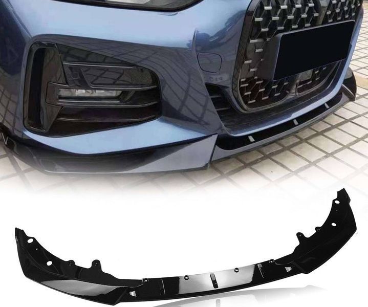 Сплітер переднього бамперу на BMW 4 G22, G23 2020- М-пакет 428451 фото