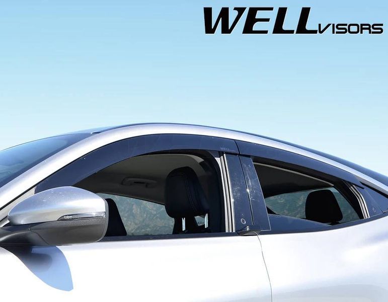 Дефлекторы окон на Ford Mustang Mach-E 2021- Premium Series WELLvisors 356218 фото
