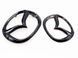 Автологотип надпись эмблемы Mazda CX-60 комплект черный глянец 522709 фото 2