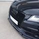 Автологотип черная эмблема Audi A7 C7 2010-2014 Black Edition в решетку радиатора 4K5853601 232874 фото 5