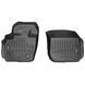 3D килимки для Ford Mondeo, Fusion, Lincoln MKZ 2014- чорні передні WeatherTech 444831 98185 фото 1