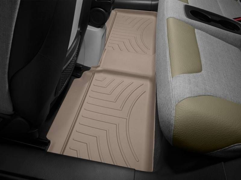 3D коврики для BMW i3 2013- бежевые задние WeatherTech 455692 46195 фото