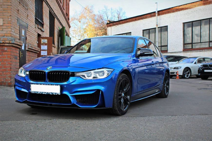 Передній бампер на BMW 3 F30, F31 2011-2018 стиль M3 Look 429847 фото