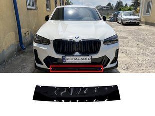 Накладки на бампер (молдинг переднего бампера) на BMW X3 G01 2022-2024 года 523327 фото