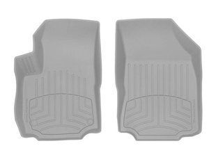 3D килимки для Chevrolet Equinox, GMC Terrain 2018- cірі передні WeatherTech HP 4611761IM 242412 фото