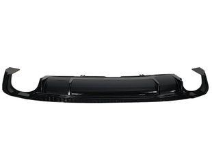 Диффузор (заднего бампера) Full Black (в стиле RS5) S-Line на AUDI A5 B9 2016-2020 года 431302 фото