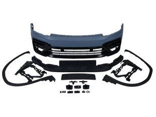 Передний бампер на Volkswagen Tiguan 2015-2019 в стиле R-Line 428726 фото