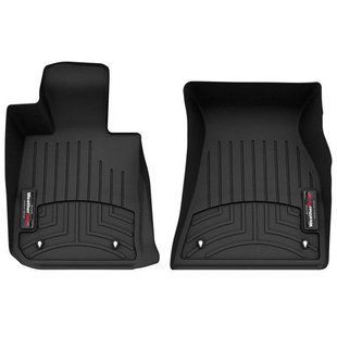 3D килимки для BMW 3 G20, G21 2021- чорні передні WeatherTech 4416761 414982 фото