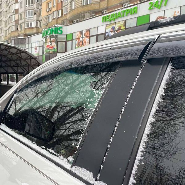 Дефлектори вікон для Toyota Sequoia 2007- Premium Series WELLvisors 3-847TY045 162743 фото