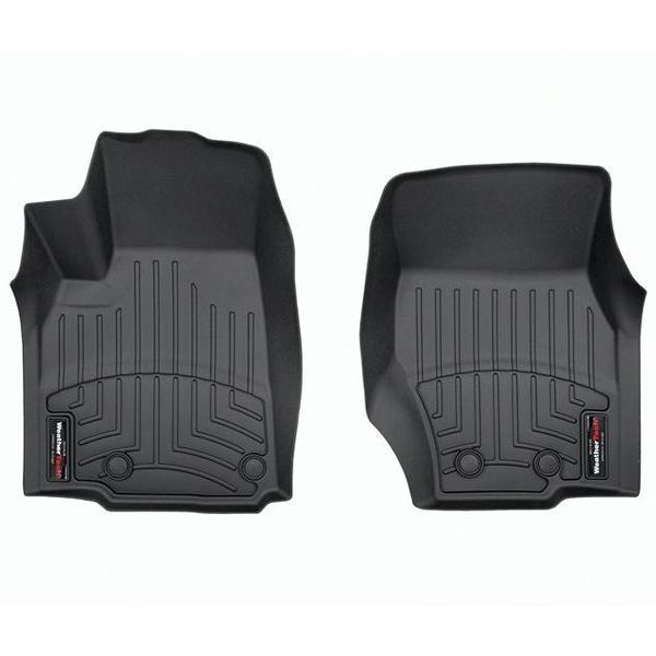 3D коврики для Jeep Grand Cherokee 2021- черные передние WeatherTech 4417821 417913 фото