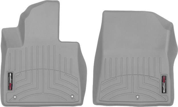 3D килимки для Hyundai Santa Fe 2021- сірі передні WeatherTech 4616561 320518 фото