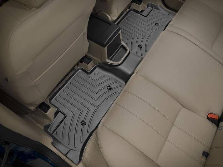 3D килимки для Land Rover Freelander 2012-2014 чорні задні WeatherTech 445632 46412 фото