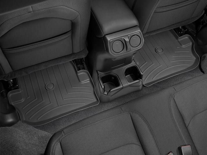 3D коврики для Jeep Wrangler 2018- JL 2 Door черные задние WeatherTech 4413133 141656 фото