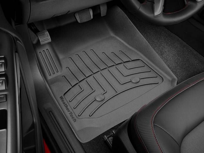 3D коврики для Chevrolet Colorado, GMC Canyon 2015- черные передние WeatherTech HP 447511IM 414489 фото