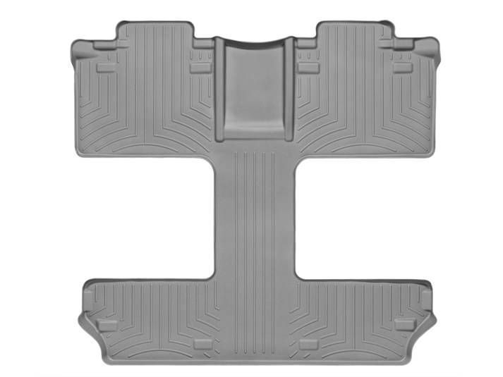 3D килимки для Toyota Sienna 2011- 7 місць сірі 2+3 ряд WeatherTech 463004 46943 фото