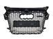 Решітка радіатора на Audi A1 2010-2014 стиль RS1 Black 427261 фото 3