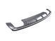 Диффузор (заднего бампера) Silver (в стиле S3 00-00) Sedan на Audi A3 2012-2016 427808 фото 1