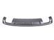 Диффузор (заднего бампера) Silver (в стиле S3 00-00) Sedan на Audi A3 2012-2016 427808 фото 3