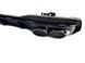 Диффузор (заднего бампера) Full Black/Black Pipe (в стиле S7) S-Line на Audi A7 2017-2023 429709 фото 4