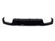 Диффузор (заднего бампера) Full Black/Black Pipe (в стиле S7) S-Line на Audi A7 2017-2023 429709 фото 3