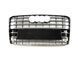 Решетка радиатора на Audi A8 2014-2017 в стиле S8 Chrome Black 427410 фото 1