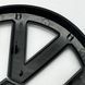 Передня емблема Volkswagen T6 чорний глянець 175мм 7E0853601G 523058 фото 6