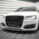 Автологотип емблема чорні кільця Audi A8 2014-2018 D4 Black Edition в решітку радіатора 4K5853602 232875 фото 2